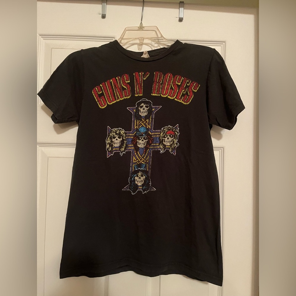 Vintage Guns N’Roses tee, sz Small, grey